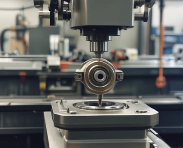 A network of sensors collecting data in an industrial setting.