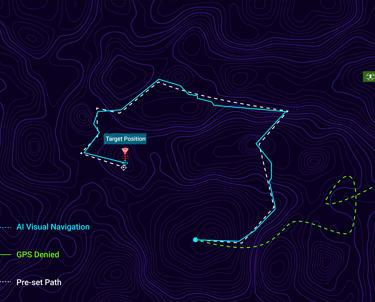 Reliable GPS Free AI Navigation