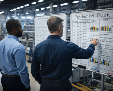 Consultant on the shop floor