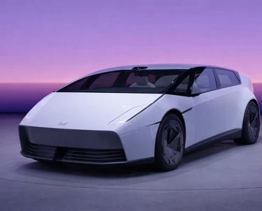 protótipo Honda Série 0 carro elétrico conceito apresentado pela Honda