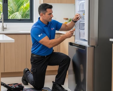 Proceso de Mantenimiento para Refrigeradores LG en Chile