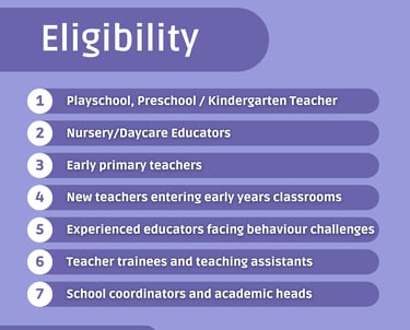 Early years behaviour guidance training aligned with NEP and ECCE tone by LevelUp Online Education