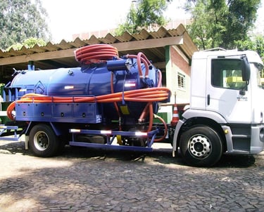 caminhão de sucção