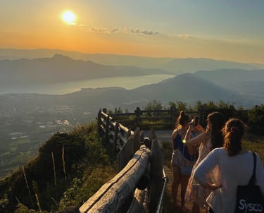 Vue lac du Bourget AIXPLORE TOURISM