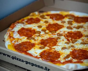 Pizza chorizo Pizza Pepone – Saint-Felix