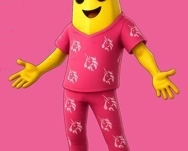 a banana banana peely character from the simpsons series