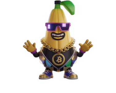 a banana bananafruit wearing a costume