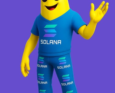 a cartoon character wearing a blue shirt and pants