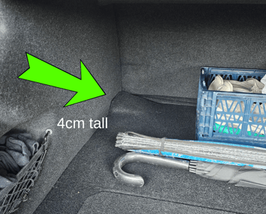 BYD Seal Boot with small bump