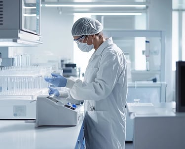 Analyses physico-chimique dans laboratoire de Contrôle Qualité