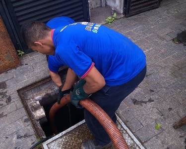 sucção de caixa de gordura