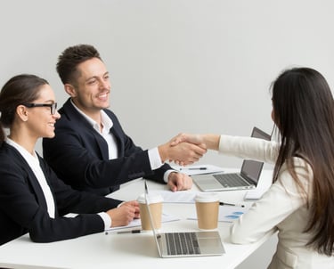 persona pidiendo trabajo