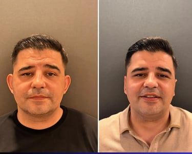 ear correction before after photos in Antalya, Turkey