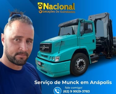 Serviço de Munck em Anápolis e Daia