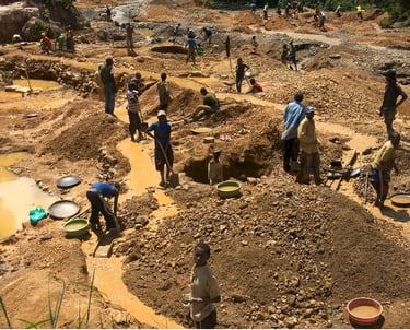 miners at Migori gold field