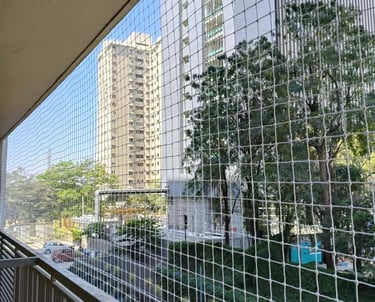 Balcony safety nets installation in Hebbal