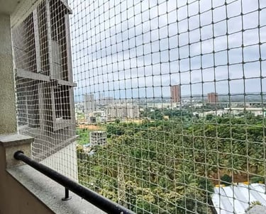 Balcony safety nets in sadashivanagar