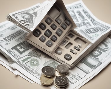 A professional consultant discussing financial strategies with a client in a modern office.