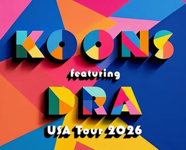 Koons featuring Daniel Rico Argüelles - USA Tour 2026