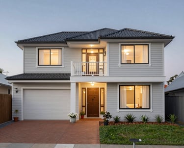 A friendly handyman fixing a door hinge in a cozy home setting.