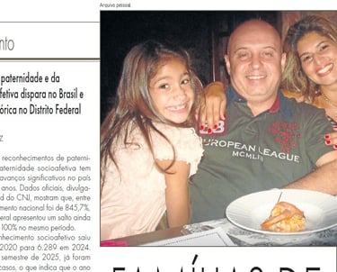 Reportagem no jornal Correio Braziliense