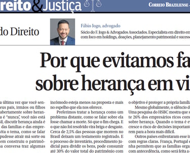 Artigo no jornal Correio Braziliense