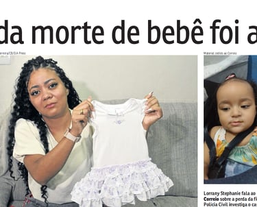 Reportagem no jornal Correio Braziliense