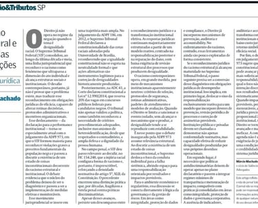 Artigo no jornal Valor Econômico