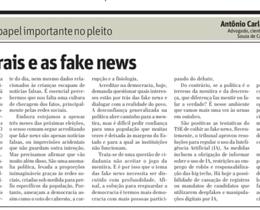 rtigo publicado no jornal O Tempo