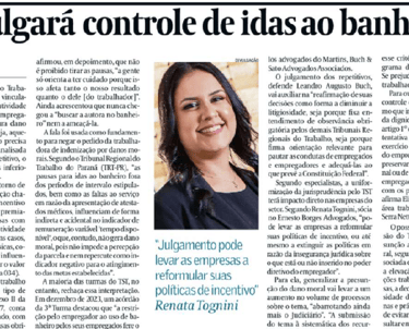 Reportagem no jornal Valor Econômico