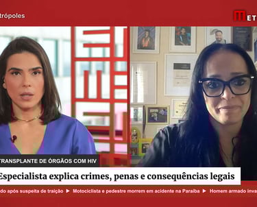 Entrevista ao Portal Metrópoles