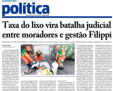 Reportagem no jornal Diário do Grande ABC