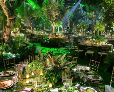 amazon themed decor and design 