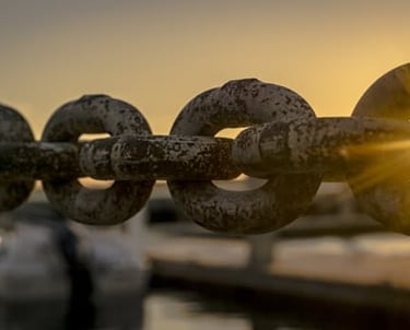 Picture of links in a chain