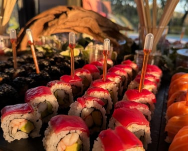 un cátering de sushi a barcelona, producte de qualitat i fresc
