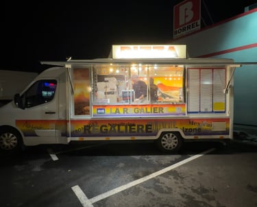 Camion pizza de nuit