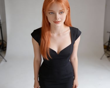 Phoebe, blue jeans, shirt, Ai, ai model, model, actress, film, commercials, music videos,