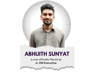 Digital marketing Course kochi - Placement Abhijith sunyat
