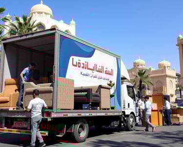كيف نوفر لك الوقت والمال مع خدمات نقل العفش بالكويت؟