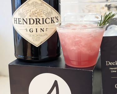 Custom Cocktail Collaboration with Sperry and Hendricks Gin