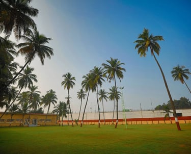 Spacious Outdoor play at the best one day picnic near surat at Purna River Retreat