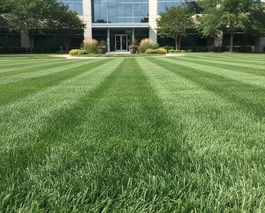 clean lawn