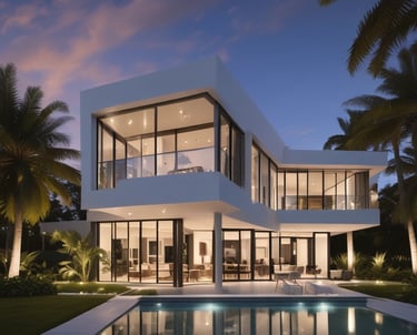 A modern residential building showcasing architectural excellence.