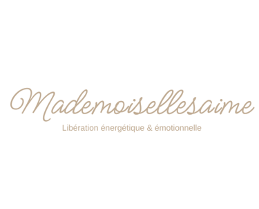 logo de Mademoisellesaime liberation énergétique et émotionnelle coloris pastel