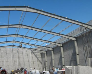 Fabricación de nave industrial en Guatemala