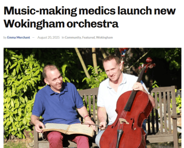Image of a page from the Wokingham Today newspaper