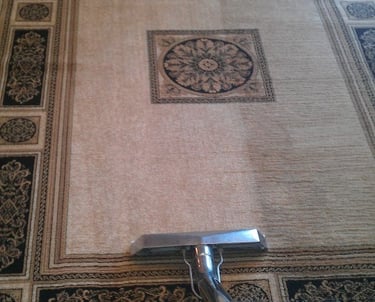 Area rug cleaning by Grossbusters
