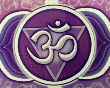 Third-Eye chakra's indigo symbol