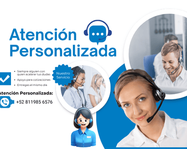 Atencion personalizada e inmediata