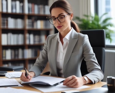 A high-rise building under construction, featuring a modern architectural design with visible concrete structural elements and partially completed exterior. Scaffolding and construction materials are present, indicating ongoing work.